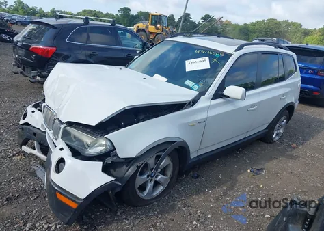 2008 BMW X3 3.0Si from USA, damaged, VIN WBXPC93478WJ14243